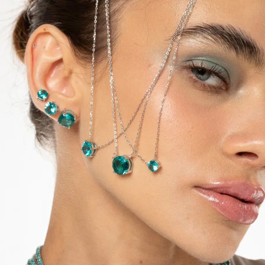 Colar Paraíba Inspired — 6.5mm | Lumina