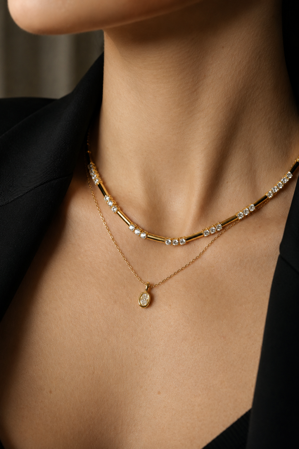 Colar Éclipse | Moissanite