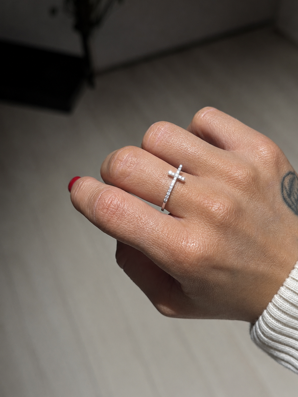 Anel Faith — Moissanite