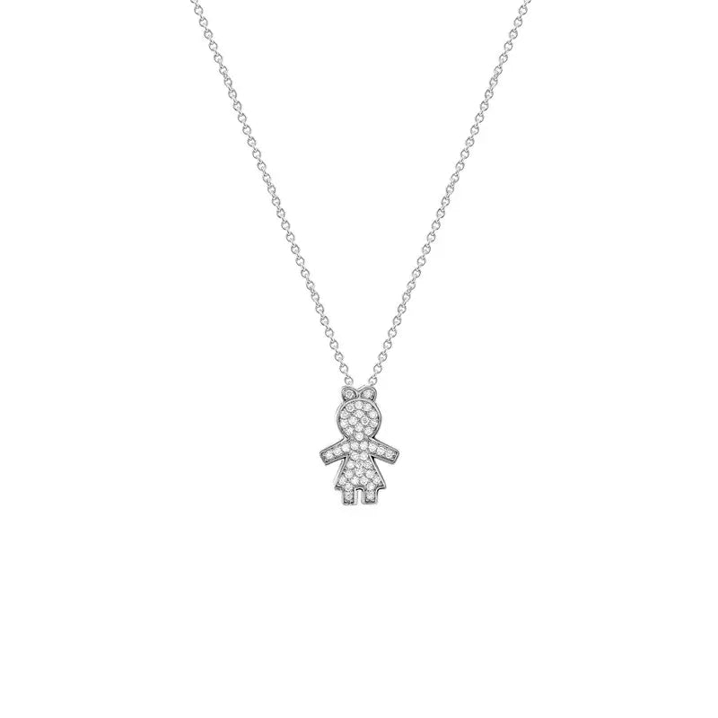 Colar Heirloom Menina | Moissanite