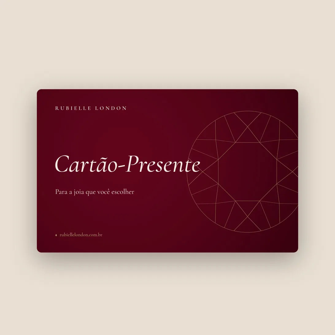 Cartão-presente Rubielle London
