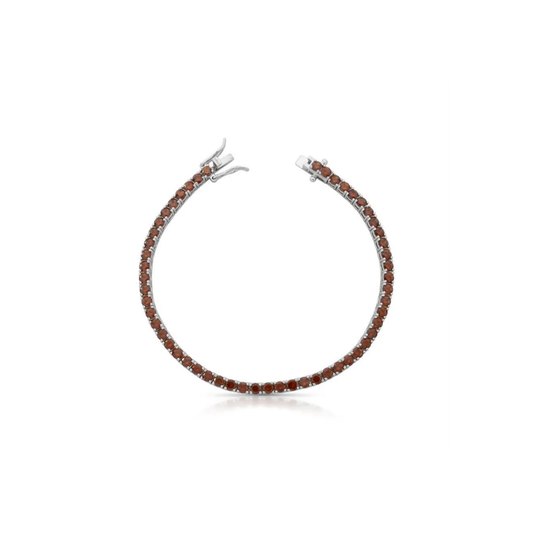 Pulseira Riviera Coffee — 3mm | Lumina