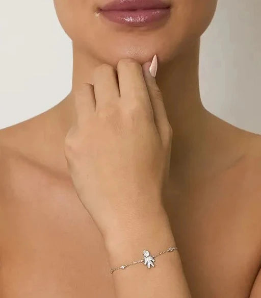Pulseira Heirloom Menino | Moissanite