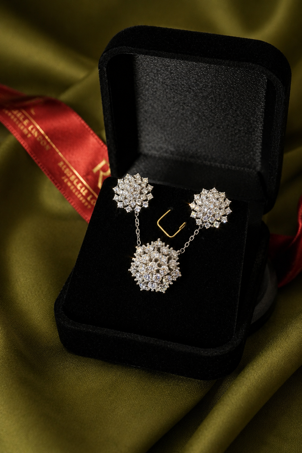 Colar Chuveiro | Moissanite