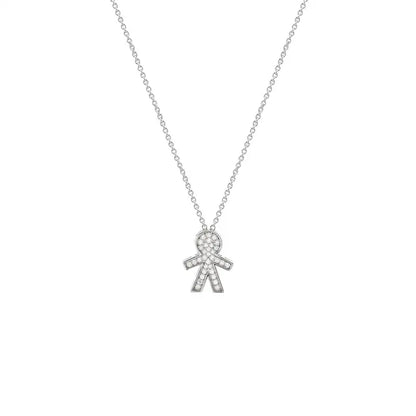Colar Heirloom Menino | Moissanite
