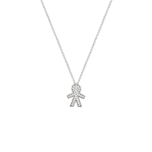 Colar Heirloom Menino | Moissanite