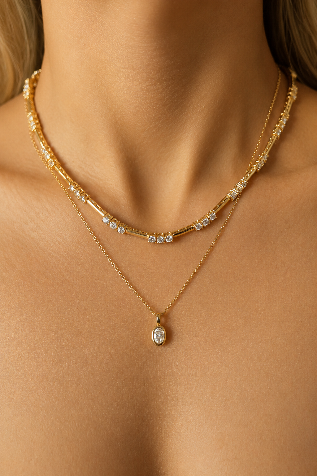 Colar Éclipse | Moissanite