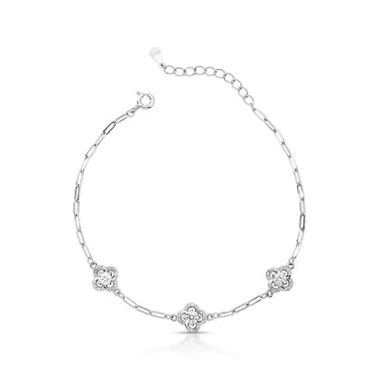 Pulseira Blossom - Moissanite