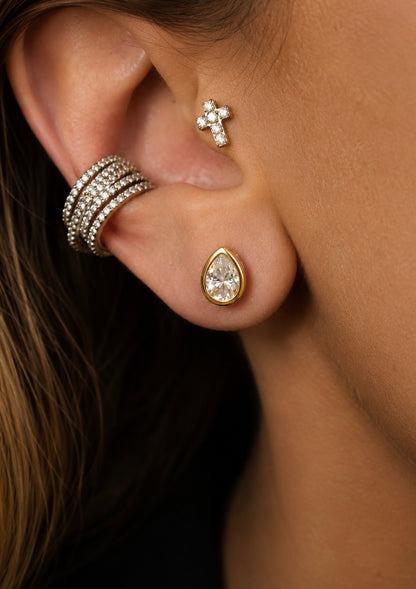 Piercing Éclat — Moissanite