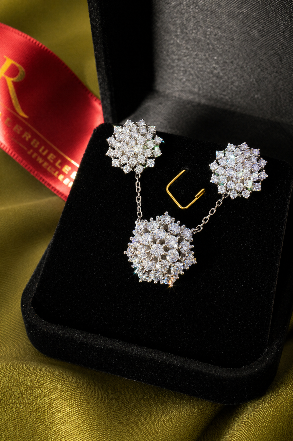 Colar Chuveiro | Moissanite