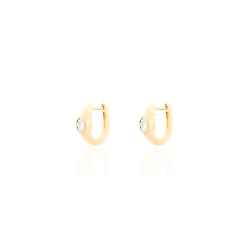 Argola Alva n°4 | Moissanite
