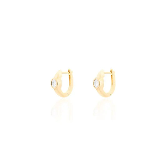 Argola Alva n°4 | Moissanite