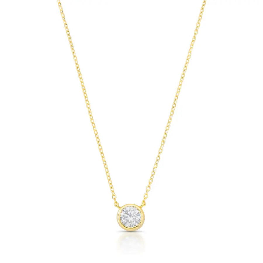 Colar Celeste 5mm  | Moissanite