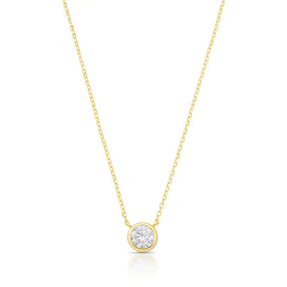Colar Celeste 5mm  | Moissanite