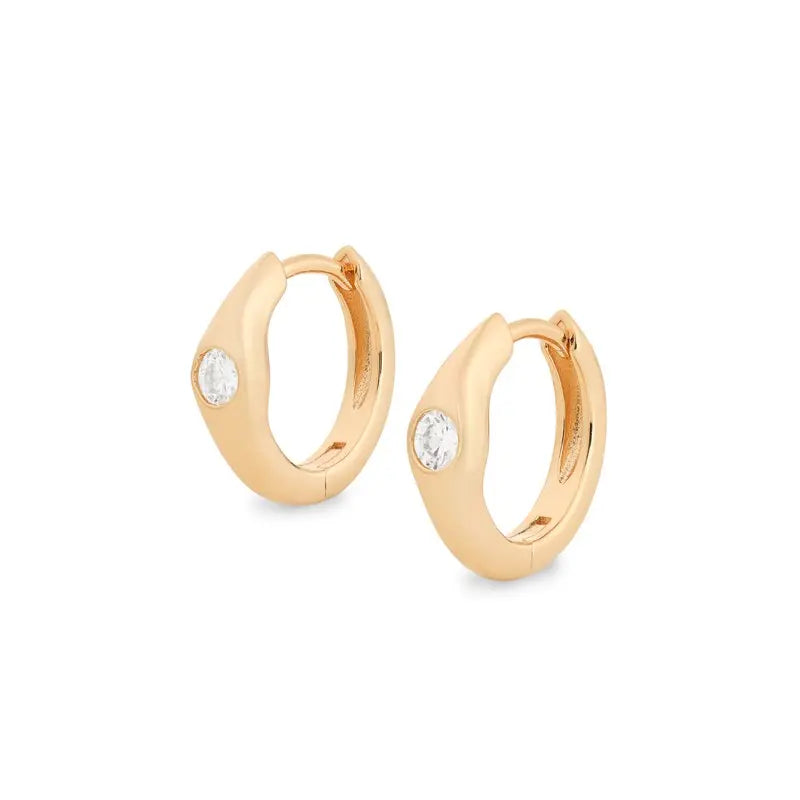 Argola Alva n1° | Moissanite