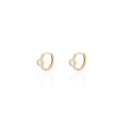 Argola Alva n°3 | Moissanite