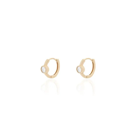 Argola Alva n°3 | Moissanite