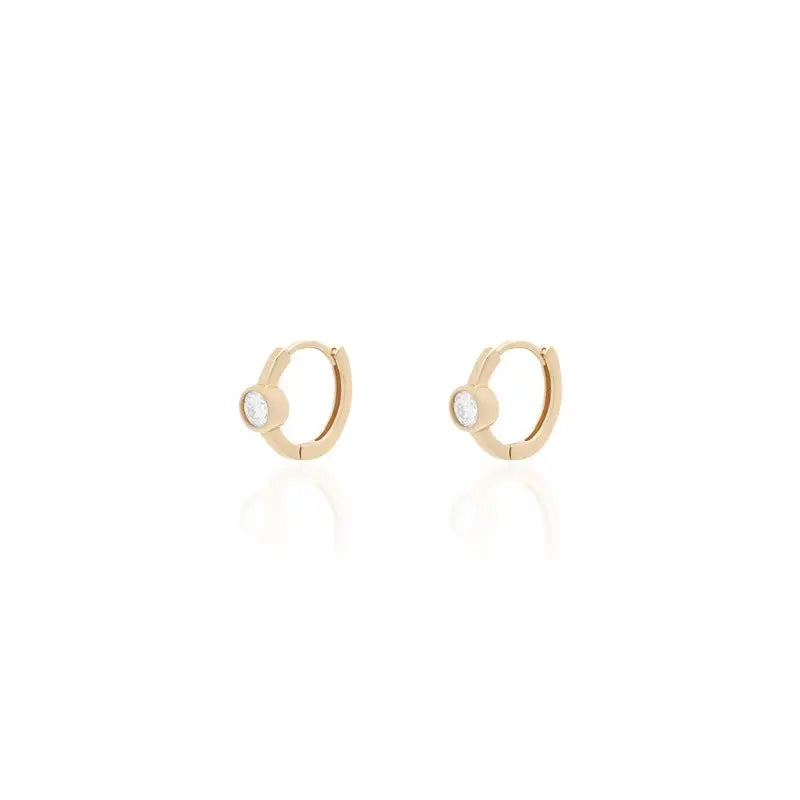 Argola Alva n°3 | Moissanite