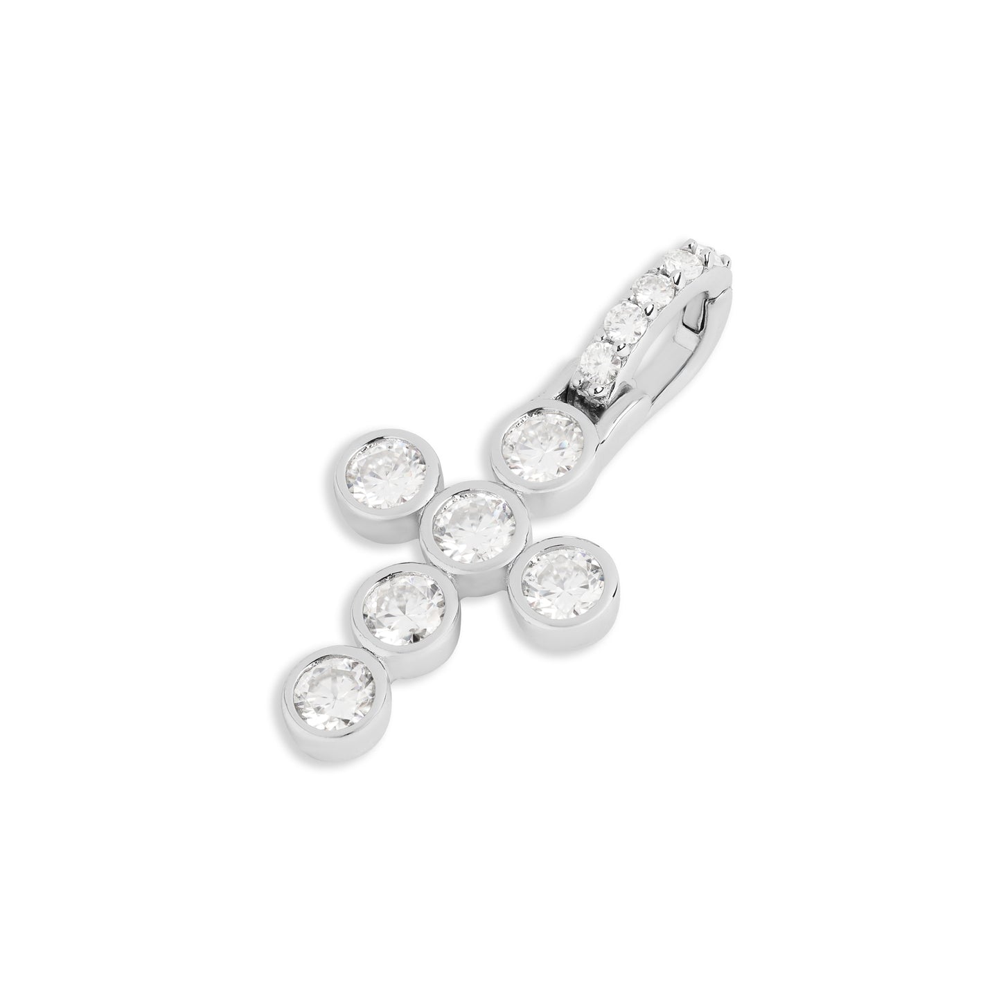 Pingente Fé | Moissanite