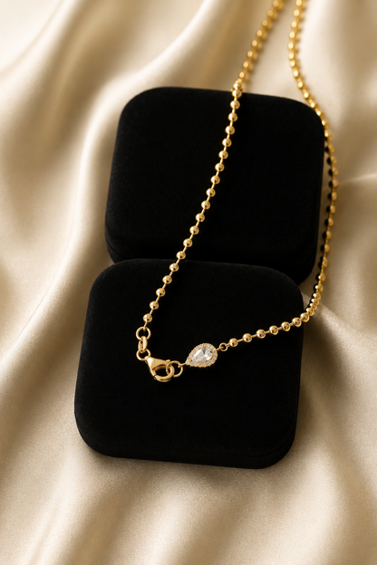 Colar Sélène | Moissanite