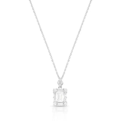 Colar Emerald Lumière | Moissanite