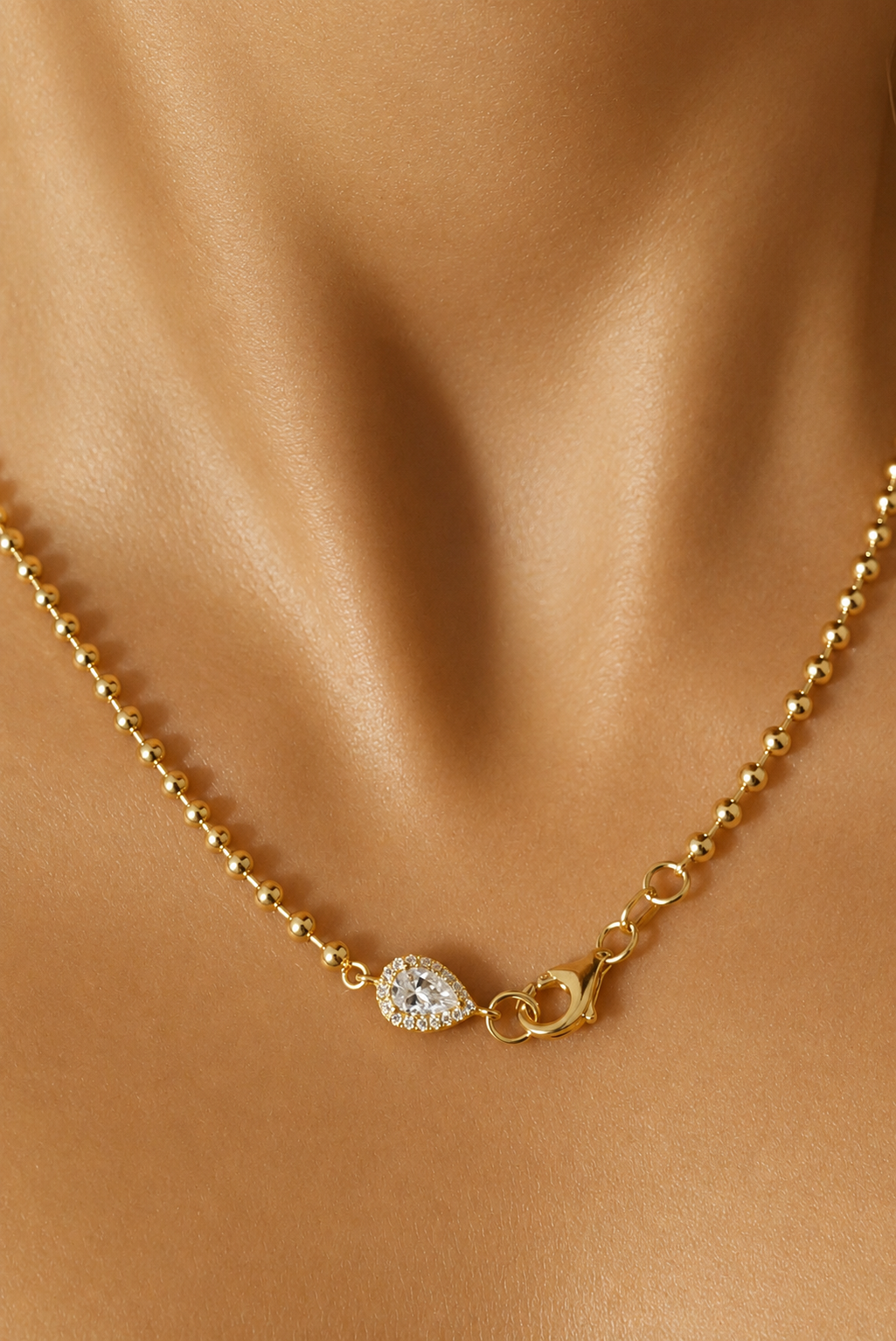 Colar Sélène | Moissanite
