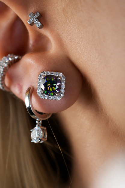 Brinco Aurora Boreal® – Moissanite