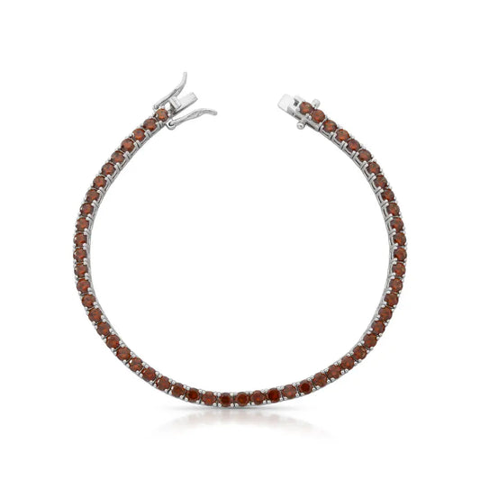 Pulseira Riviera Coffee — 4mm | Lumina