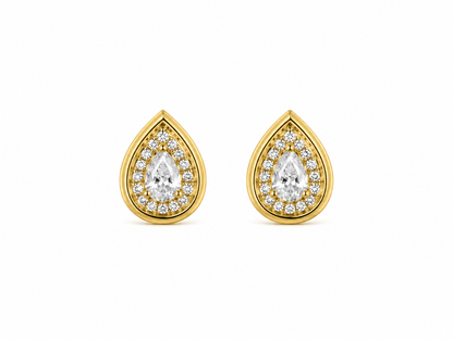Brinco Victoria - Moissanite | Ouro 18k