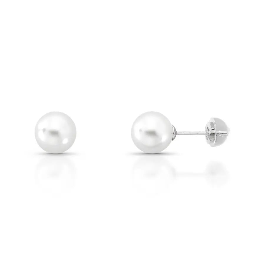 Brinco Pearl Éternelle 6mm  — Pérolas Naturais