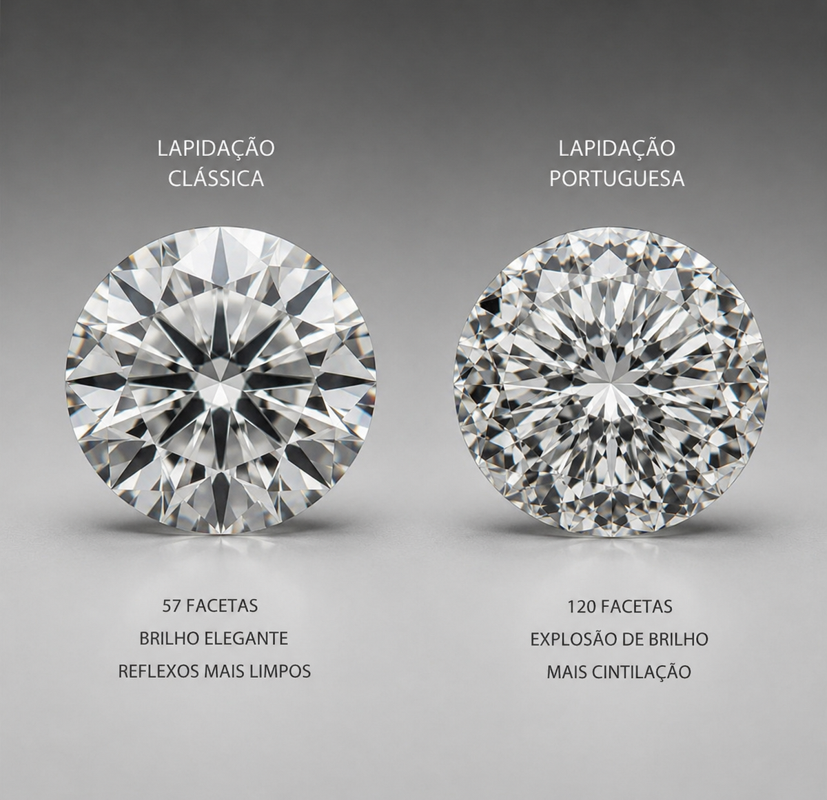 Brinco Ponto de Luz 10mm – Lapidação Portuguesa | Moissanite