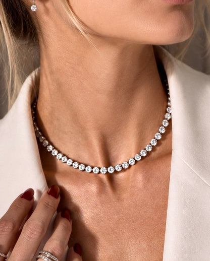 Riviera Clássica 5mm - Moissanite