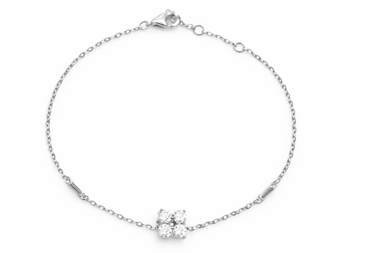 Pulseira Clover Crystal
