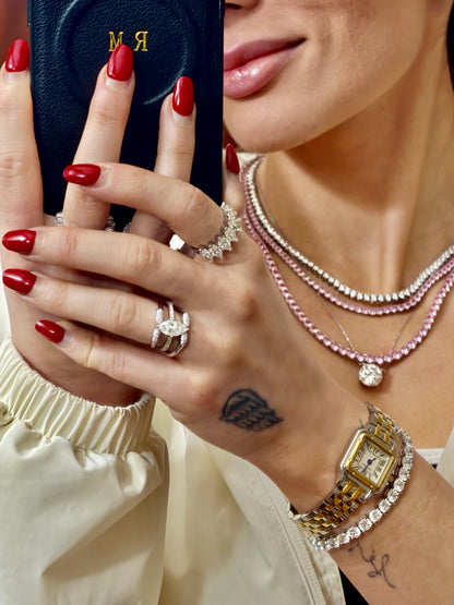 Anel Snap | Moissanite