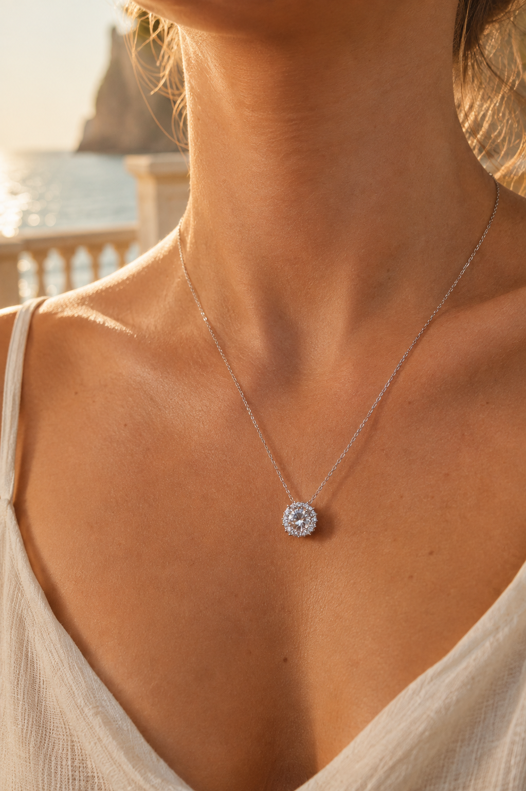 Brinco Ponto de Luz 10mm – Lapidação Portuguesa | Moissanite