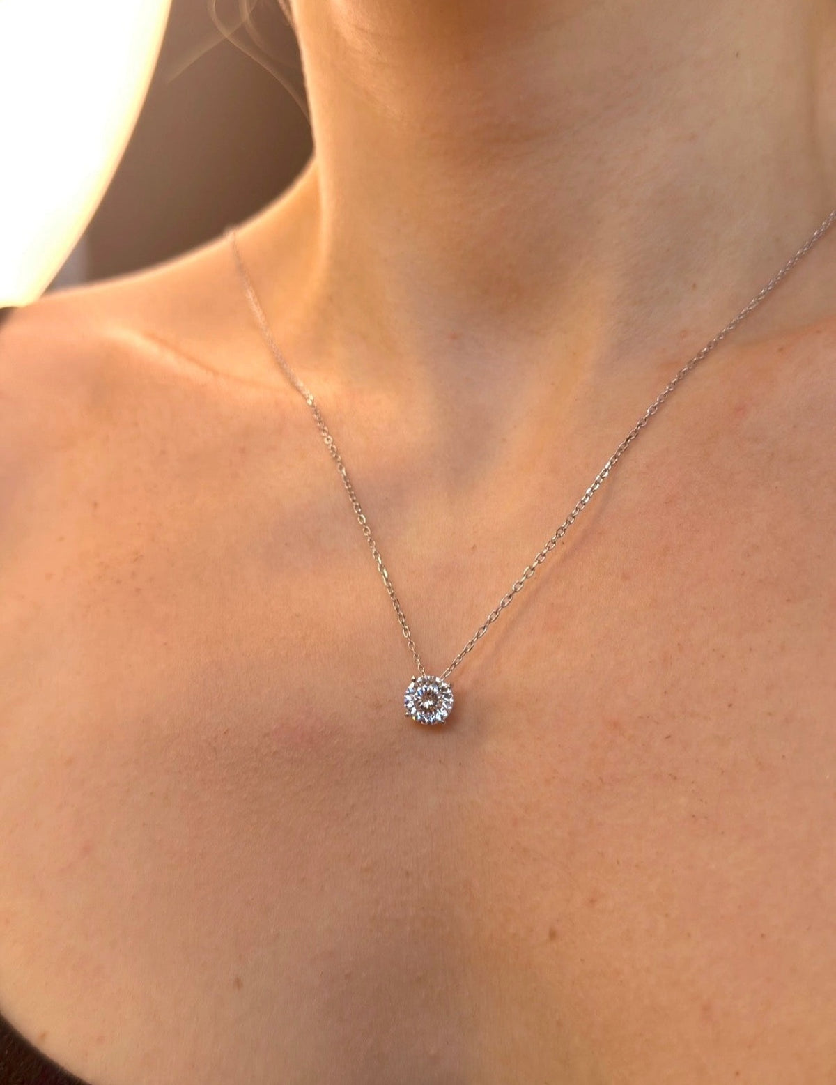 Brinco Ponto de Luz 10mm – Lapidação Portuguesa | Moissanite