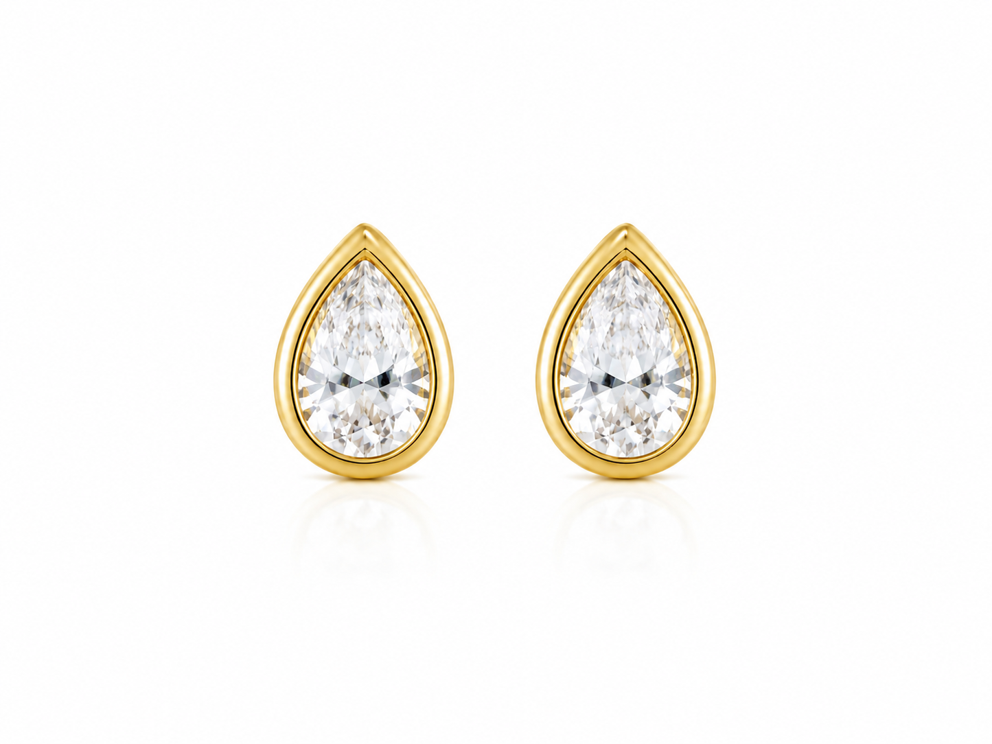 Brinco Windsor Tear — Moissanite