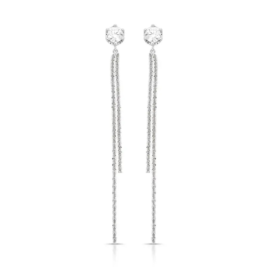 Brinco Windsor Sway - Moissanite