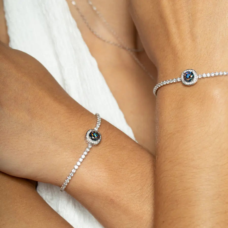Pulseira Aurora Boreal® – Moissanite