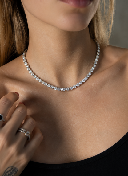 Riviera Clássica 6.5mm - Moissanite