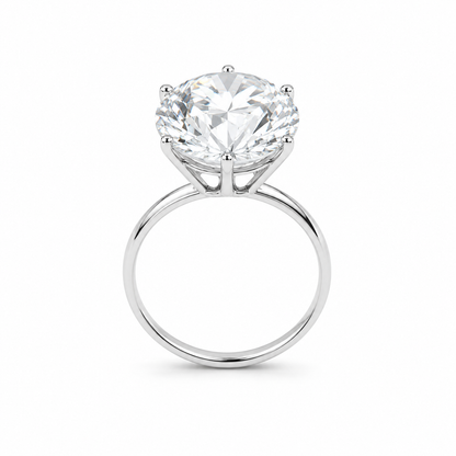 Anel Sovereign 14mm — Moissanite
