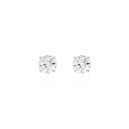 Brinco Ponto de Luz 10mm | Moissanite