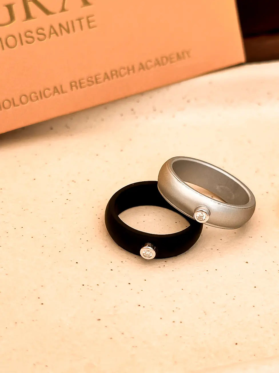 Anel Active Black -  Moissanite