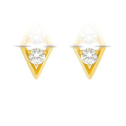 Brinco Triangle | Moissanite