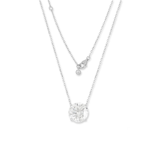 Colar Ponto de Luz 14mm | Moissanite