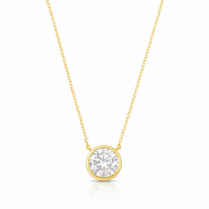 Colar Celeste 6.5mm | Moissanite