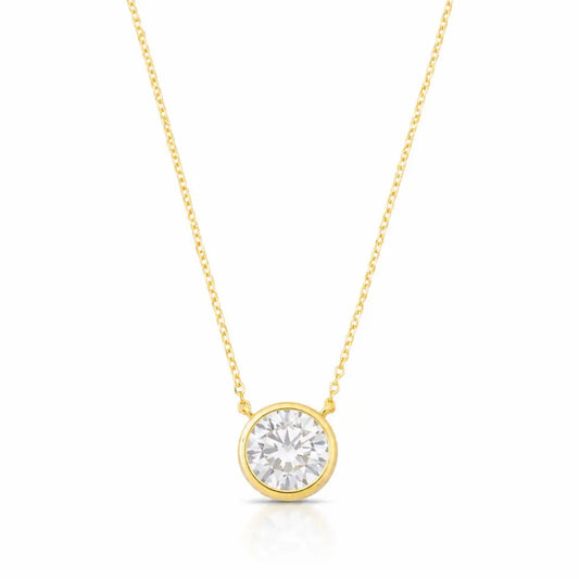 Colar Celeste 6.5mm | Moissanite